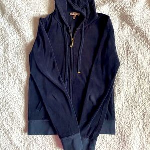 Juicy Couture Velvet Zip Up
